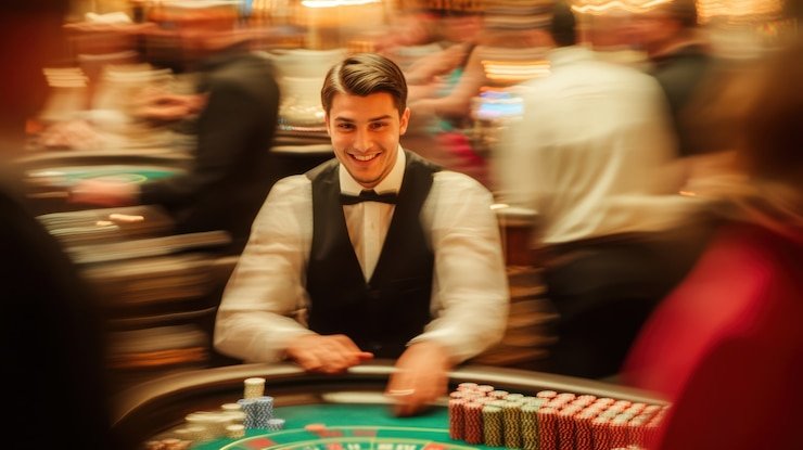 Layar permainan French Roulette langsung di togel lengkap dengan roda roulette dan area taruhan